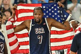 Paris 2024 - Team USA Wins Gold In Men’s Basketball