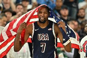 Paris 2024 - Team USA Wins Gold In Men’s Basketball