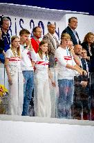 Paris 2024 - Royals At The Athletics Event