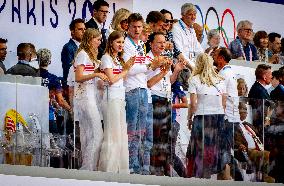 Paris 2024 - Royals At The Athletics Event