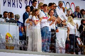 Paris 2024 - Royals At The Athletics Event