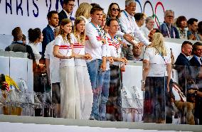 Paris 2024 - Royals At The Athletics Event