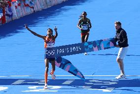 (PARIS2024) FRANCE-PARIS-OLY-ATHLETICS-WOMEN'S MARATHON