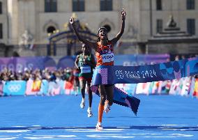 (PARIS2024) FRANCE-PARIS-OLY-ATHLETICS-WOMEN'S MARATHON