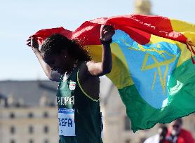 (PARIS2024) FRANCE-PARIS-OLY-ATHLETICS-WOMEN'S MARATHON