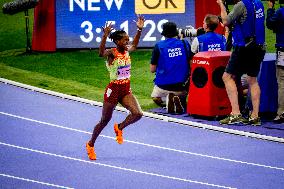 Paris 2024 - Athletics - Faith Kipyegon Wins Gold In Women's 1500m