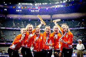 Paris 2024 - Athletics - Dutch Team Wins Silver In Women's 4x400m Relay