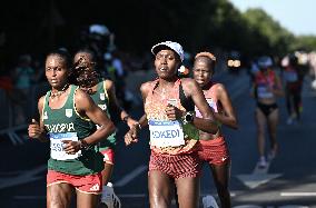 (PARIS2024) FRANCE-PARIS-OLY-ATHLETICS-WOMEN'S MARATHON