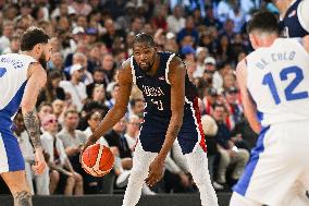 Paris 2024 - Basketball Final France vs USA