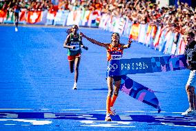 Paris 2024 - Women's Marathon - Dutch Sifan Hassan Wins