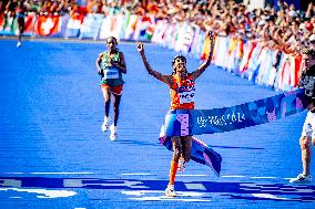 Paris 2024 - Women's Marathon - Dutch Sifan Hassan Wins