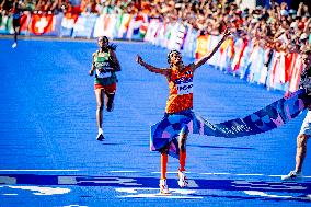 Paris 2024 - Women's Marathon - Dutch Sifan Hassan Wins