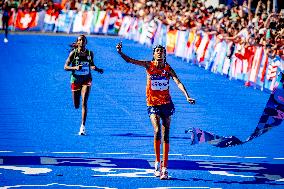 Paris 2024 - Women's Marathon - Dutch Sifan Hassan Wins