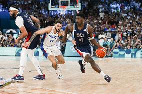 Paris 2024 - Basketball Final France vs USA