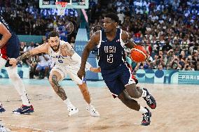 Paris 2024 - Basketball Final France vs USA