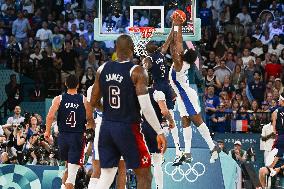 Paris 2024 - Basketball Final France vs USA