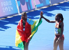 (PARIS2024) FRANCE-PARIS-OLY-ATHLETICS-WOMEN'S MARATHON