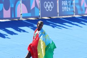 (PARIS2024) FRANCE-PARIS-OLY-ATHLETICS-WOMEN'S MARATHON