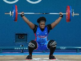 (PARIS2024)FRANCE-PARIS-OLY-WEIGHTLIFTING