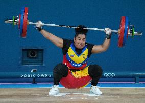 (PARIS2024)FRANCE-PARIS-OLY-WEIGHTLIFTING