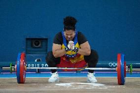 (PARIS2024)FRANCE-PARIS-OLY-WEIGHTLIFTING