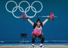 (PARIS2024)FRANCE-PARIS-OLY-WEIGHTLIFTING