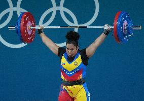 (PARIS2024)FRANCE-PARIS-OLY-WEIGHTLIFTING