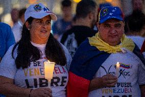 Rally Of Venezuelans In Lisbon