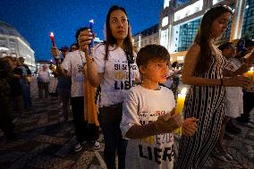 Rally Of Venezuelans In Lisbon