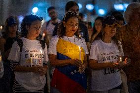 Rally Of Venezuelans In Lisbon