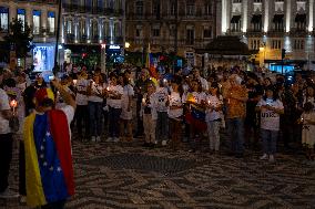 Rally Of Venezuelans In Lisbon