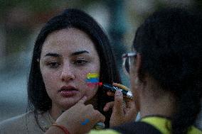 Rally Of Venezuelans In Lisbon