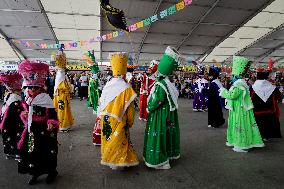 Enchilada Fair In Iztapalapa, Mexico