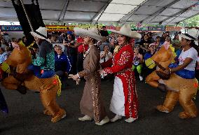 Enchilada Fair In Iztapalapa, Mexico