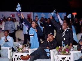 (SP)BOTSWANA-GABORONE-PARIS OLYMPICS-CELEBRATION