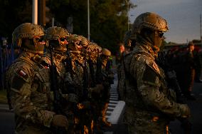 Polish Armed Forces Rehearsal Before Armed Forces Day.