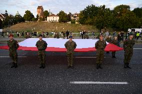 Polish Armed Forces Rehearsal Before Armed Forces Day.