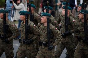 Polish Armed Forces Rehearsal Before Armed Forces Day.