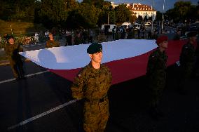 Polish Armed Forces Rehearsal Before Armed Forces Day.