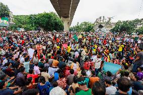 Hindu Community Protests Against Violence - Dhaka