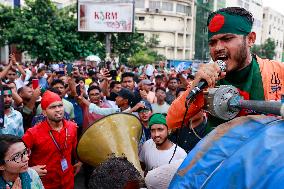 Hindu Community Protests Against Violence - Dhaka