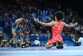 (PARIS2024) FRANCE-PARIS-OLY-WRESTLING