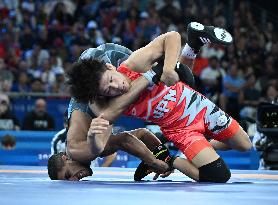 (PARIS2024) FRANCE-PARIS-OLY-WRESTLING