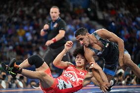 (PARIS2024) FRANCE-PARIS-OLY-WRESTLING