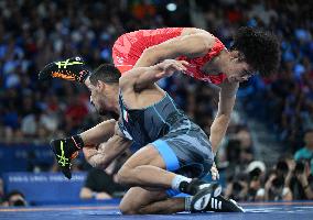 (PARIS2024) FRANCE-PARIS-OLY-WRESTLING