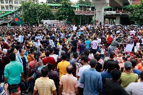 Hindu Community Protests Against Violence - Dhaka