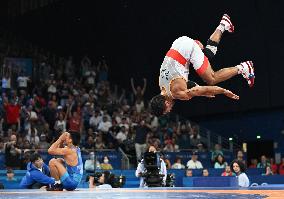 (PARIS2024) FRANCE-PARIS-OLY-WRESTLING