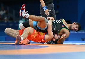 (PARIS2024) FRANCE-PARIS-OLY-WRESTLING