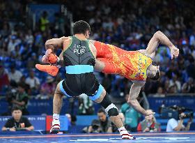 (PARIS2024) FRANCE-PARIS-OLY-WRESTLING