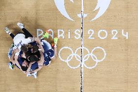 Paris 2024 - France Wins A Gold Medal In Volleyball